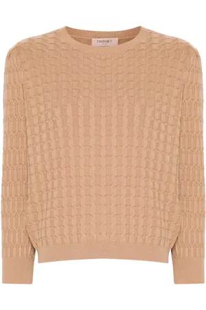 Twin-Set Cable-knit sweater