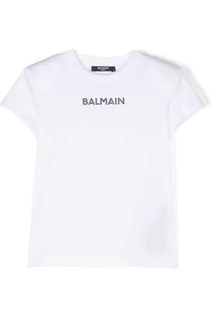 Balmain Logo embellished T-shirt