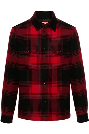 Woolrich Checked padded jacket