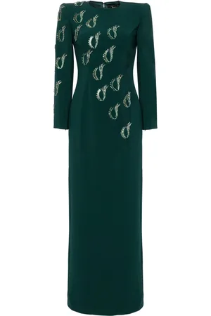 Jenny Packham Jealous crystal-embellished gown