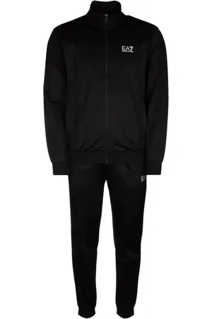 EA7 Logo-print tracksuit
