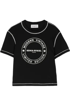 Sonia by Sonia Rykiel Logo-print cotton T-shirt