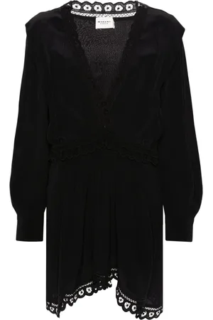 Marant Etoile Felie lace-trim dress