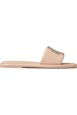 Tory Burch Double T Deco Sport slides