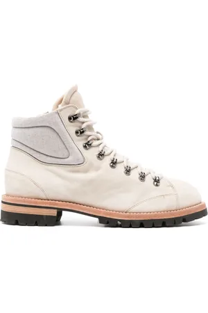 ELEVENTY Suede ankle boots