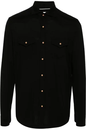 ELEVENTY Cutaway-collar shirt