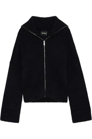 Zadig & Voltaire Merino-cashmere knitted cardigan
