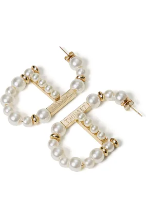 Twin-Set Oval T earrings