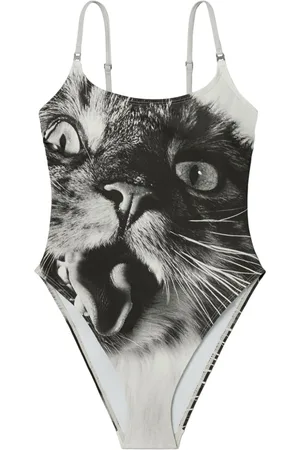 Tory Burch Cat-print swimsuit