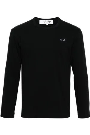 Comme des Garçons Heart-patch cotton T-shirt