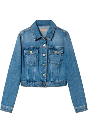 Twin-Set Flap-pocket denim jacket