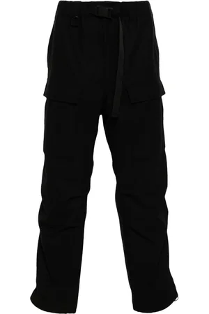 Y-3 Flannel cargo trousers