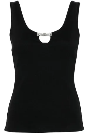 BLUMARINE Bow-detail tank top