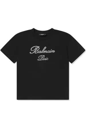 Balmain Logo-embellished cotton T-shirt