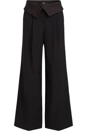 Karl Lagerfeld KL Studio tailored wide-leg trousers
