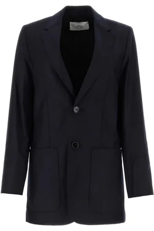 Ami Single-breasted wool blazer