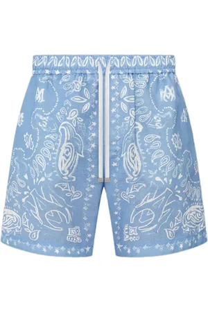AMIRI Bandana watercolor shorts