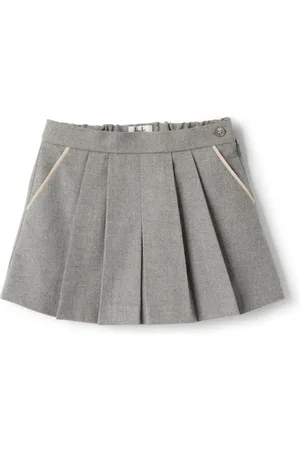 Il gufo Pleated mini skirt