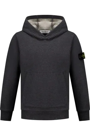 Stone Island Compass-badge cotton hoodie