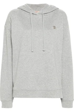 Twin-Set Logo-plaque hoodie
