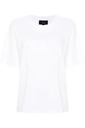 Emporio Armani Logo-embossed T-shirt