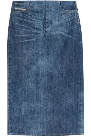 Diesel De-Pra-S3 midi skirt