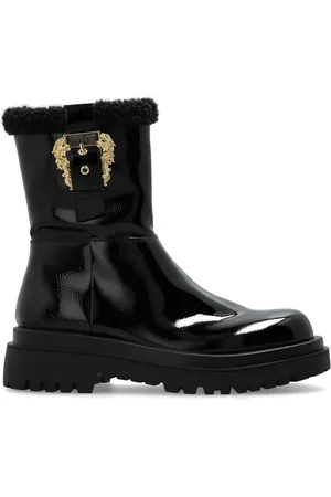 VERSACE Drew baroque buckle boots