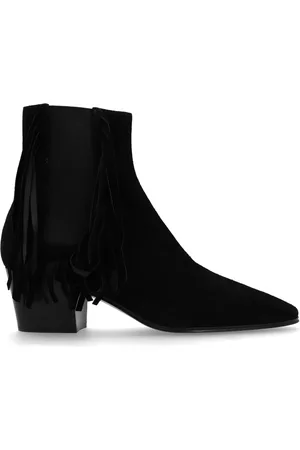 Casadei Fringed ankle boots