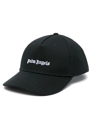 Palm Angels Logo-embroidered cap