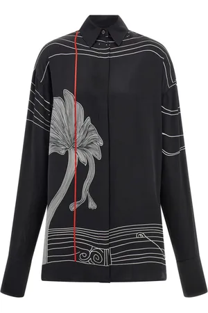 Salvatore Ferragamo Floral-print shirt