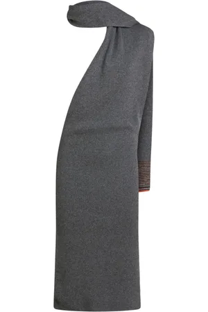 Etro Ribbed-knit midi dress
