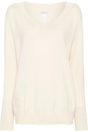 Patrizia Pepe Logo-embossed sweater