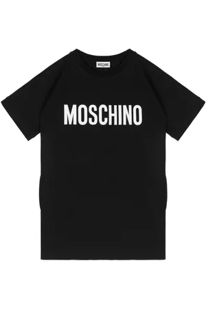 Moschino Logo-print short-sleeve dress