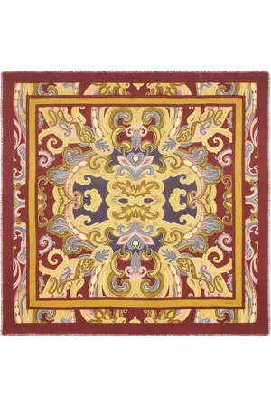 Etro Paisley-print jacquard shawl