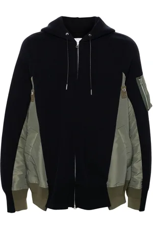 SACAI Colourblock hoodie