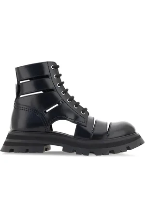 Alexander McQueen Wander cut-out combat boots