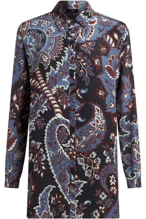 Etro Printed silk shirt