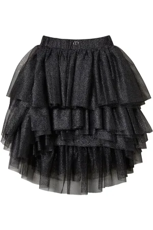 Twin-Set Lurex tulle skirt