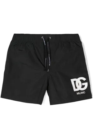 Dolce & Gabbana Logo-print swim shorts