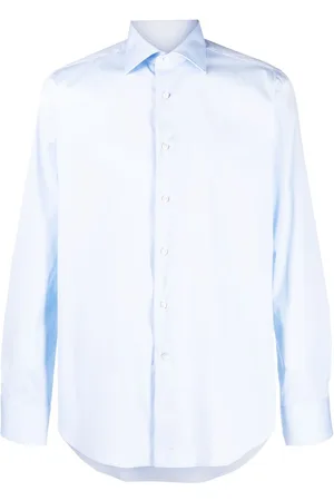 CANALI Button-down fitted shirt