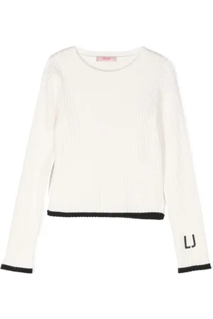 Liu Jo Logo-embroidered sweater