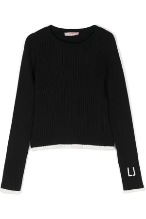 Liu Jo Logo-embroidered sweater