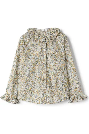 Il gufo Floral-print shirt