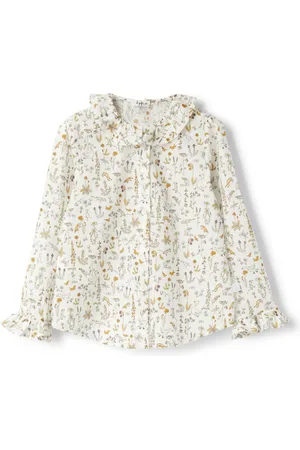 Il gufo Floral-print shirt