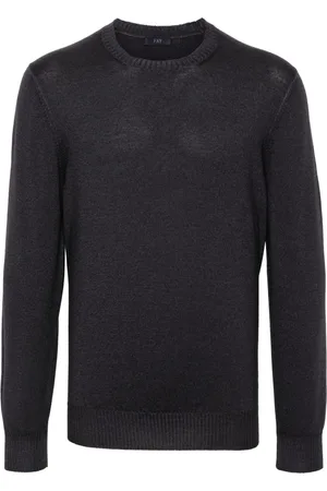 FAY Logo-embroidered sweater