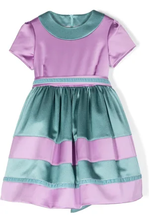 COLORICHIARI Colour-block dress