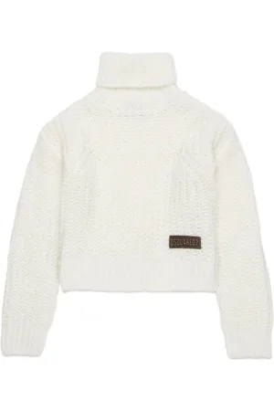 Dsquared2 Logo-patch roll-neck jumper