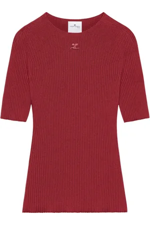 Courrèges Solar ribbed sweater