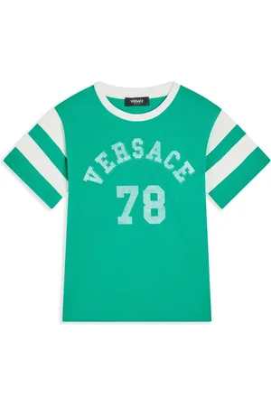 VERSACE Logo-stamped T-shirt