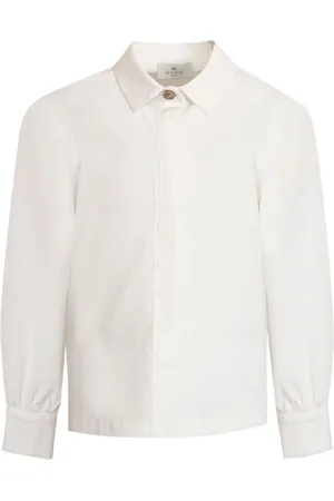 Etro Pleated cotton shirt